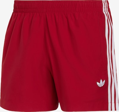 ADIDAS ORIGINALS Kupaće hlače veličine S u tamno crvena / bijela, Pregled proizvoda