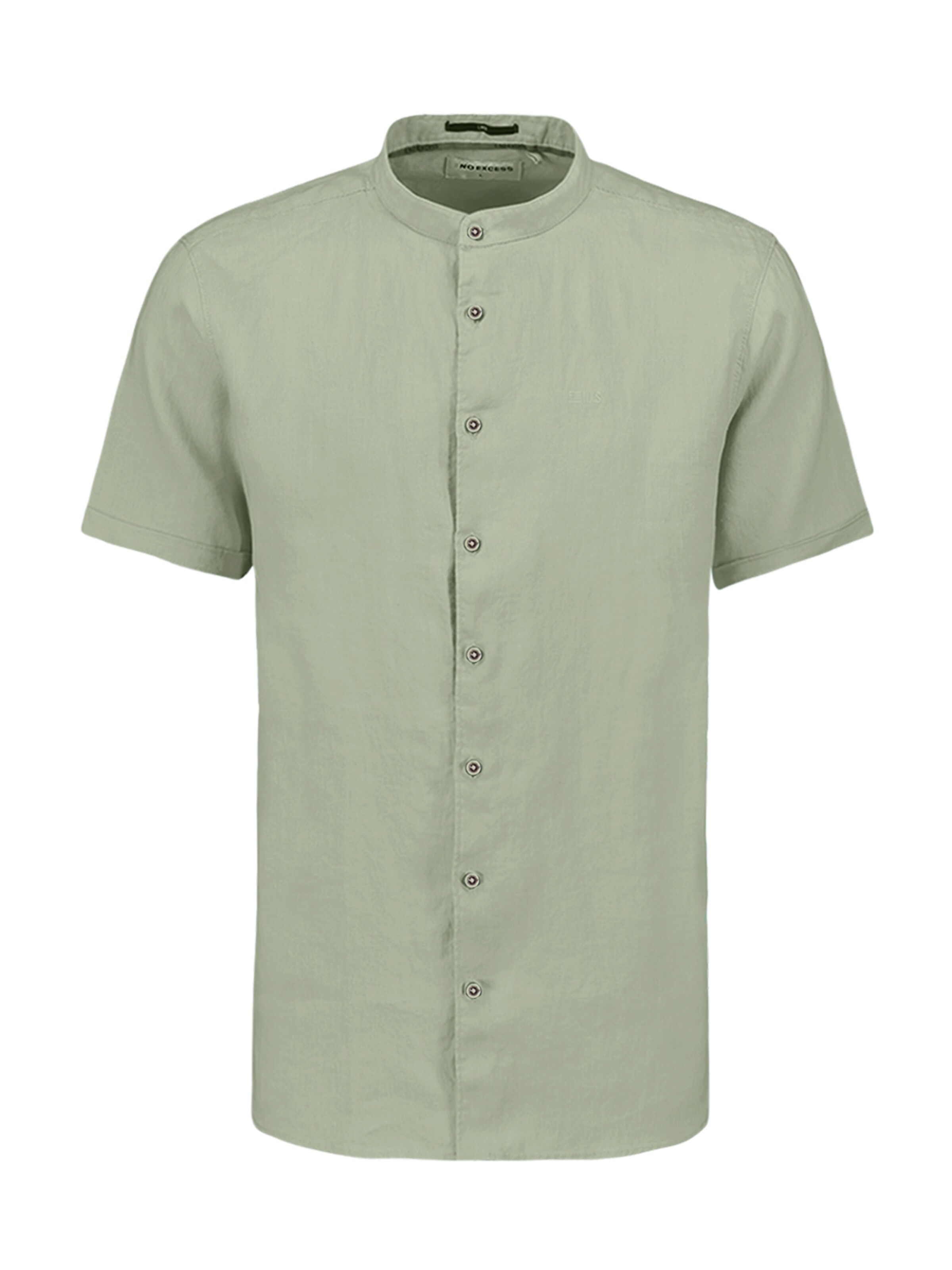 No Excess Regular fit Πουκάμισο σε πράσινο: μπροστά