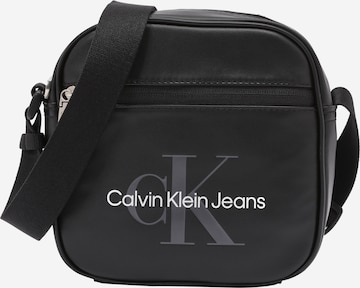 Calvin Klein Jeans Olkalaukku värissä musta: edessä