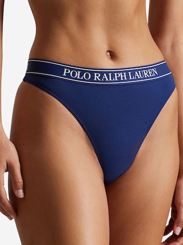 String ' Polo Essentials ' Polo Ralph Lauren en bleu : devant