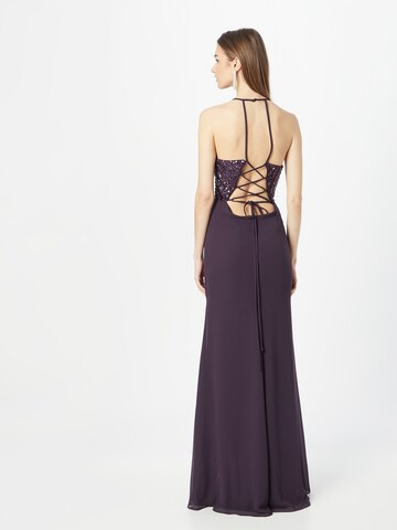 STAR NIGHT Evening Dress in Purple