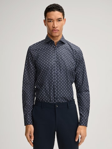 Coupe slim Chemise 'Pares' JOOP! en bleu : devant