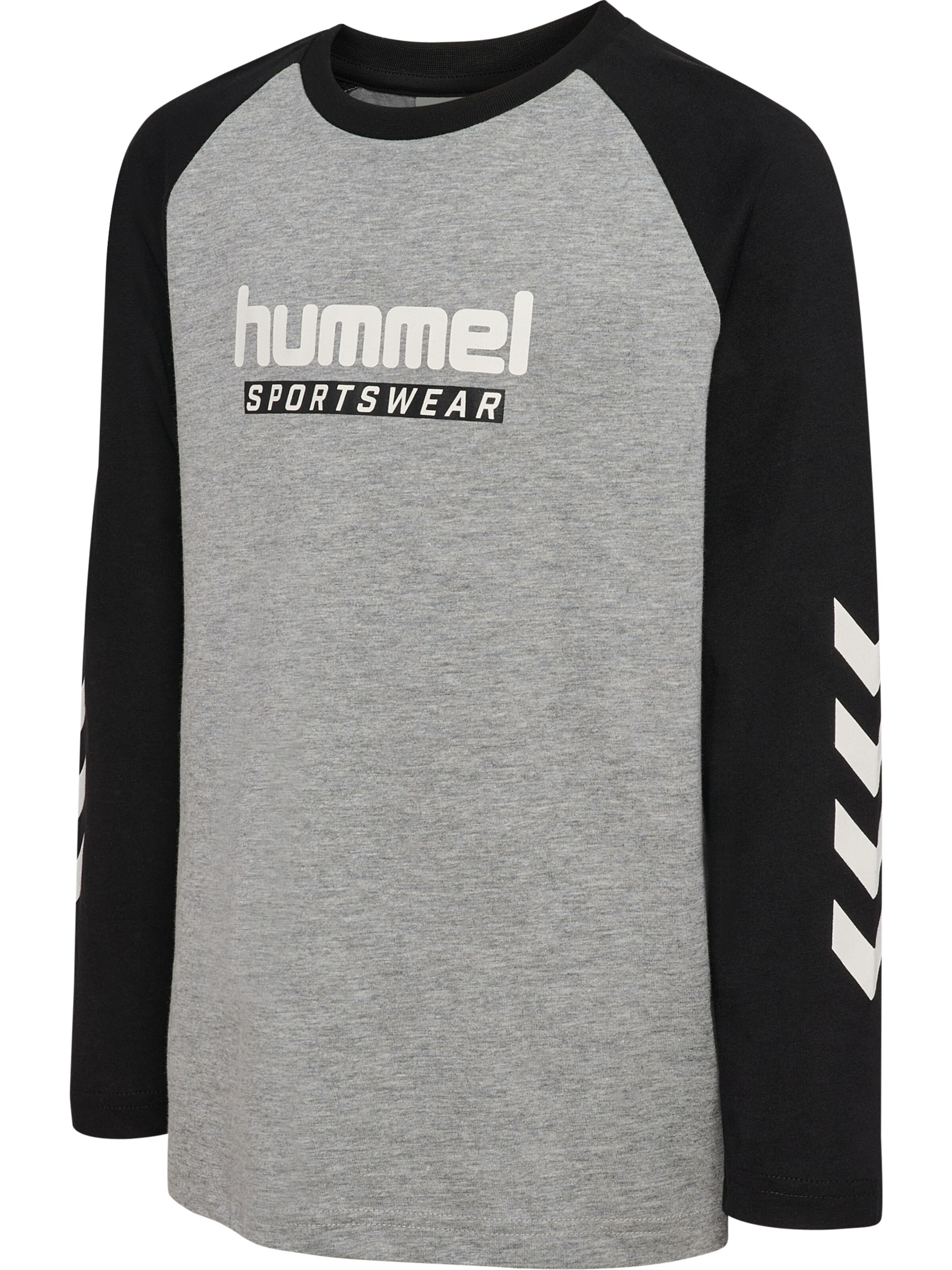 Hummel Sportshirt in Grau: Vorderseite