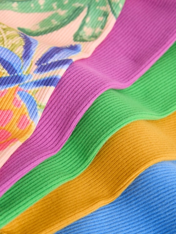 Next Skinny Shorts in Blau