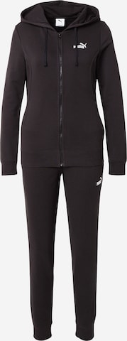 PUMA Tracksuit in Black: front