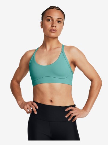 UNDER ARMOUR Bustier Sport-BH 'Motion' in Grün: predná strana