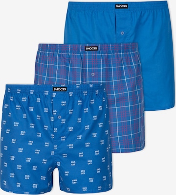 SNOCKS Boxer shorts in Blue: front