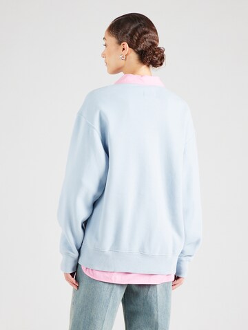 Abercrombie & Fitch Sweatshirt 'LUXURY DESTINATION VINTAGE' in Blau