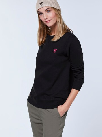 Polo Sylt Sweatshirt in Black