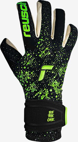 REUSCH Athletic Gloves in Black