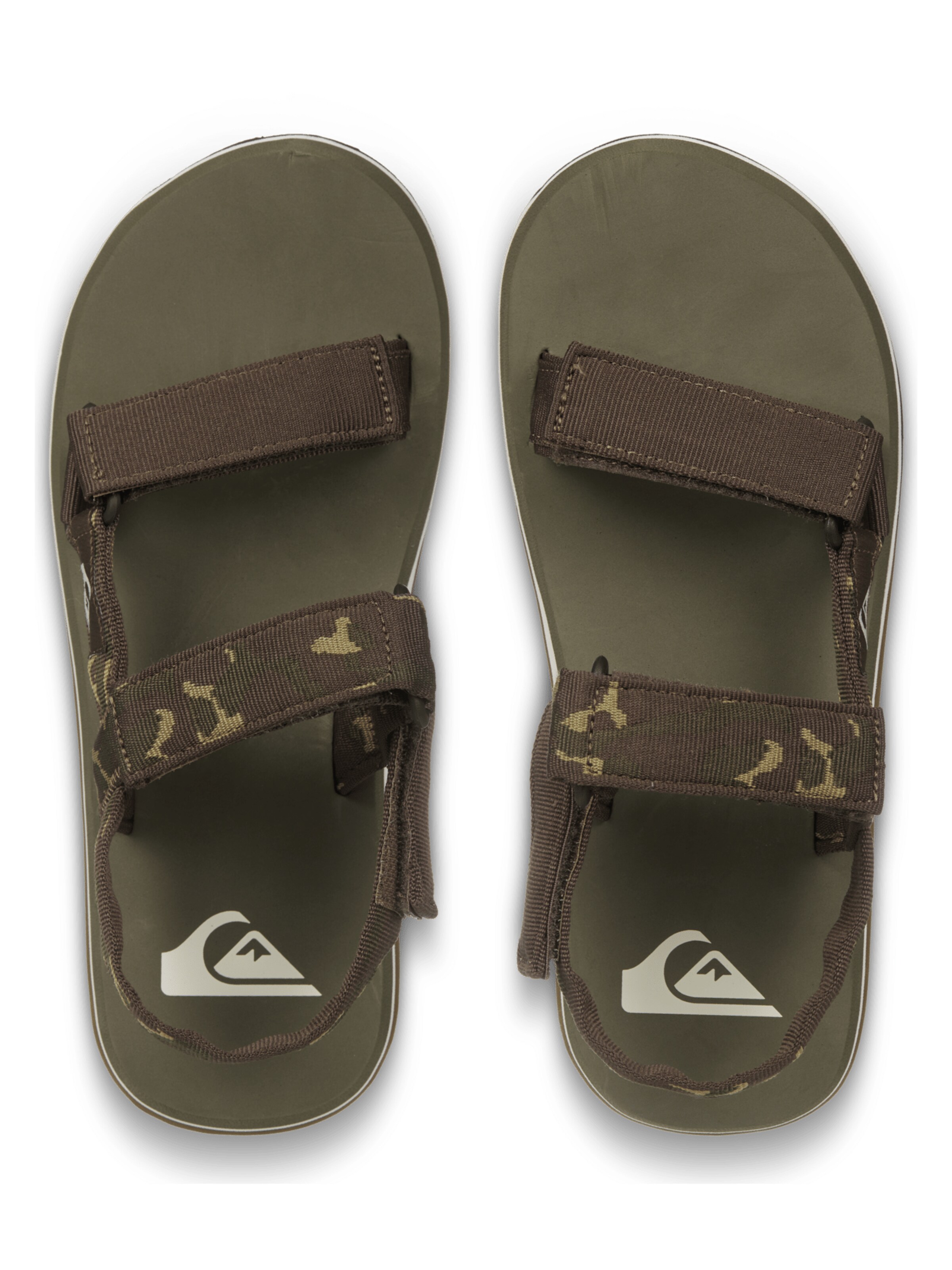 QUIKSILVER Sandals 'Monkey Caged' in Green