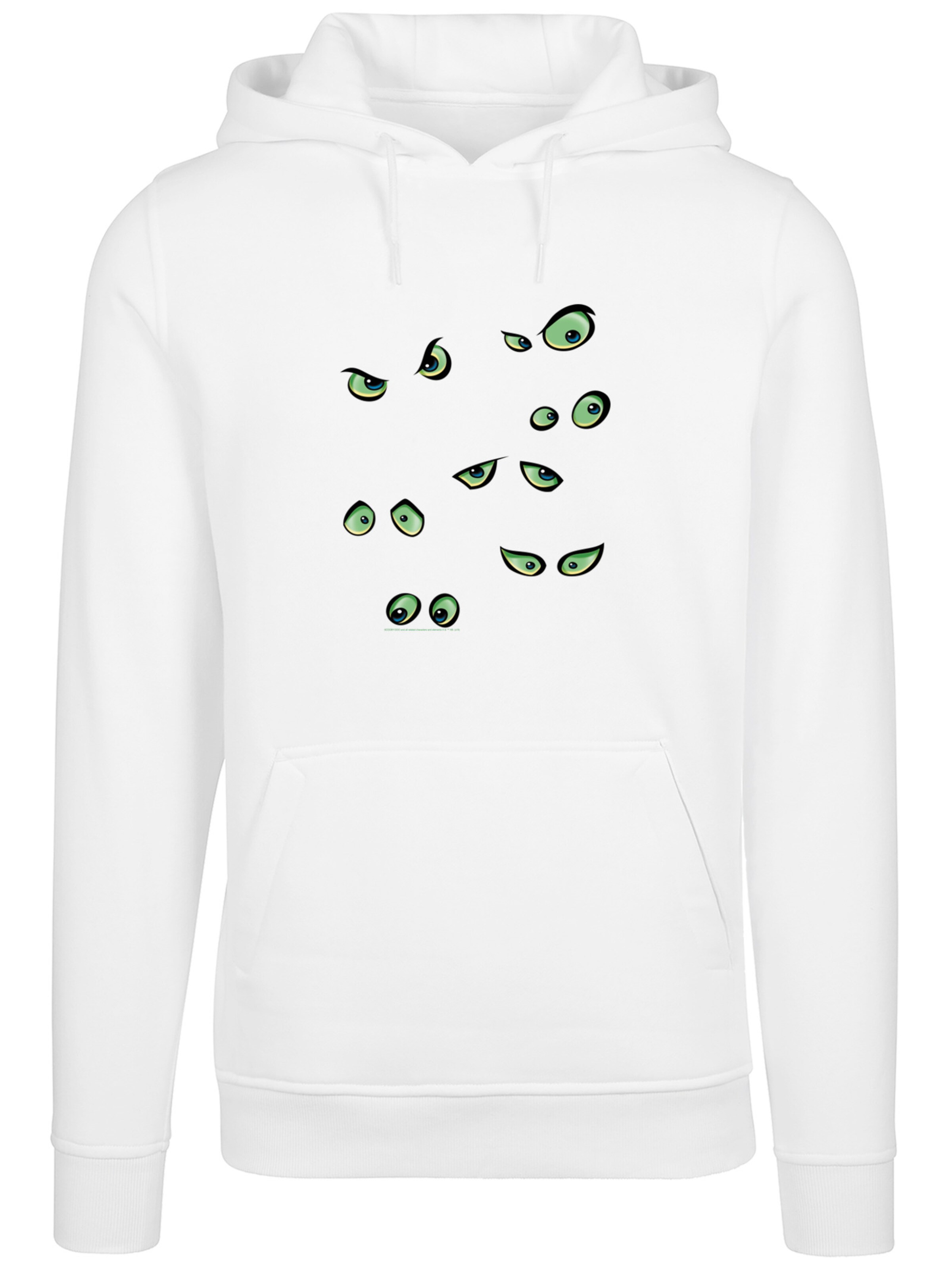 F4NT4STIC Sweatshirt in White: front