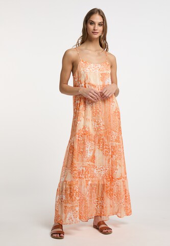 IZIA Summer Dress in Orange