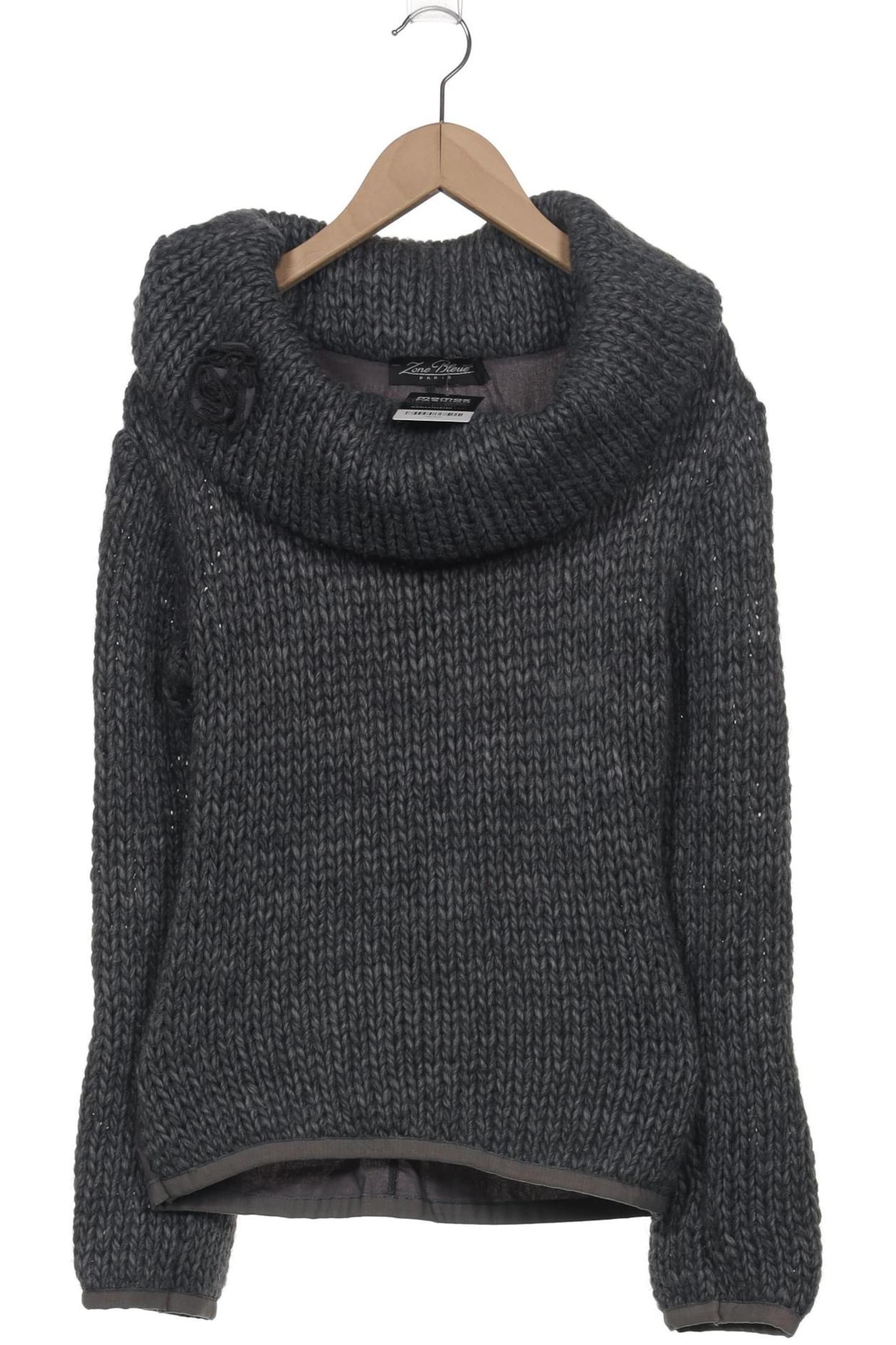 Zone Bleue Pullover XS in Grau: Vorderseite