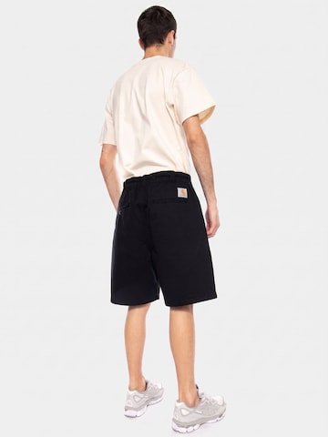 Carhartt WIP Baggy Broek 'Marv Short Black' in Zwart