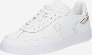 Sneaker bassa 'HERITAGE COURT' di TOMMY HILFIGER in bianco: frontale