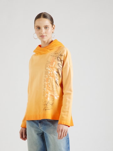 Soccx - Sweatshirt em laranja: frente