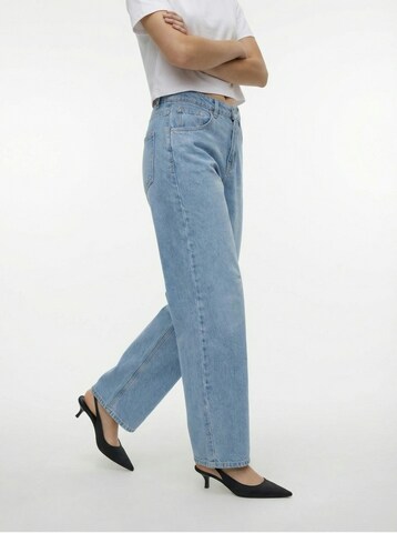 TOPSHOP Широкий Джинсы в Синий