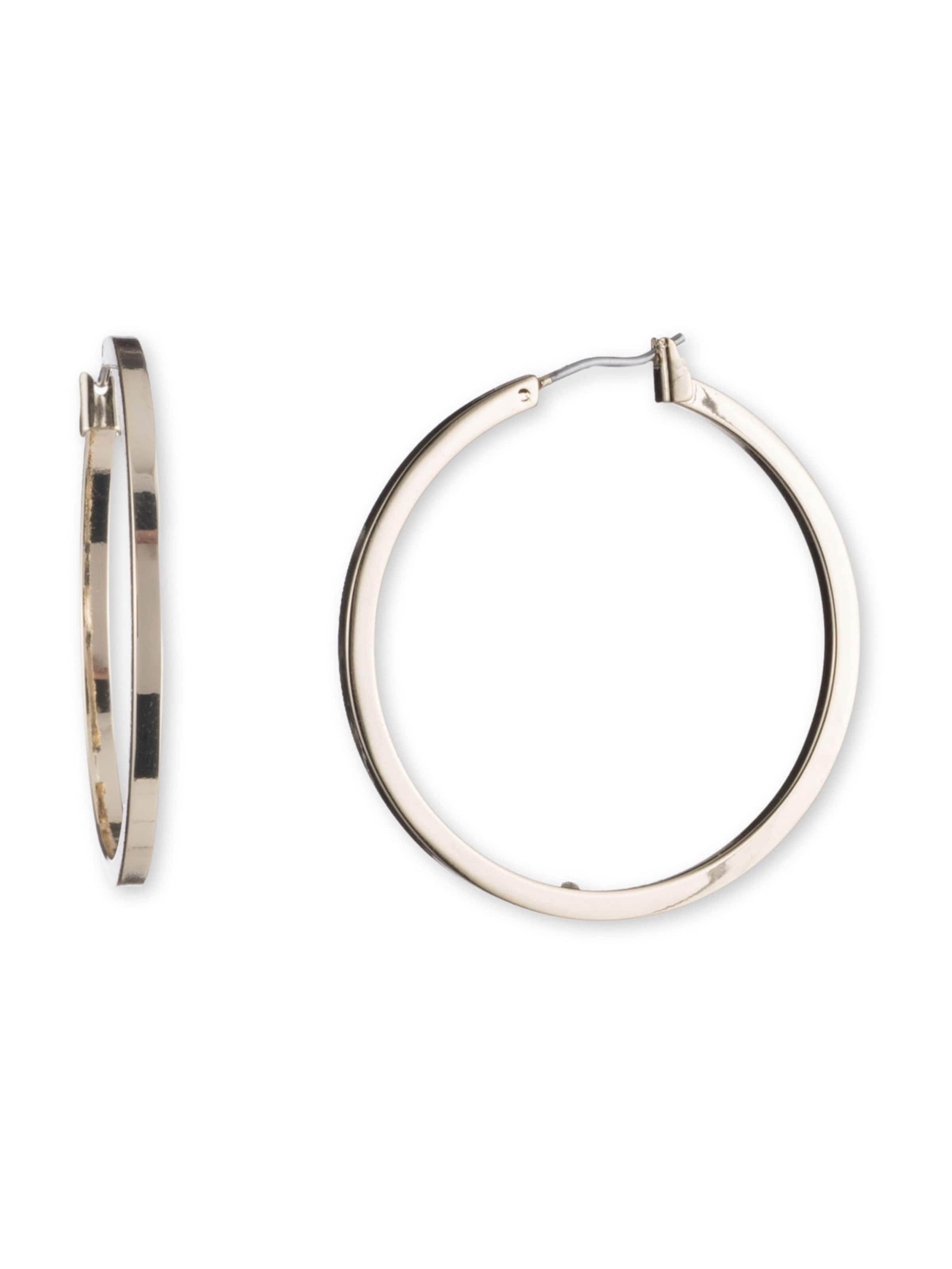 Orecchini di DKNY in oro: frontale