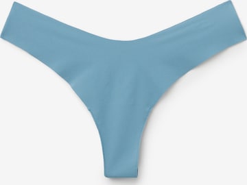 Tezenis Thong in Blue: front