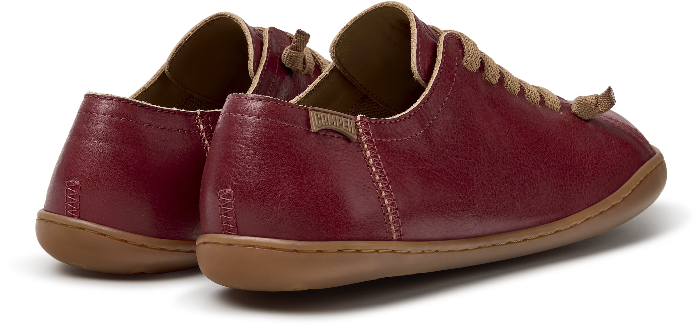Baskets basses 'Peu Cami' CAMPER en rouge