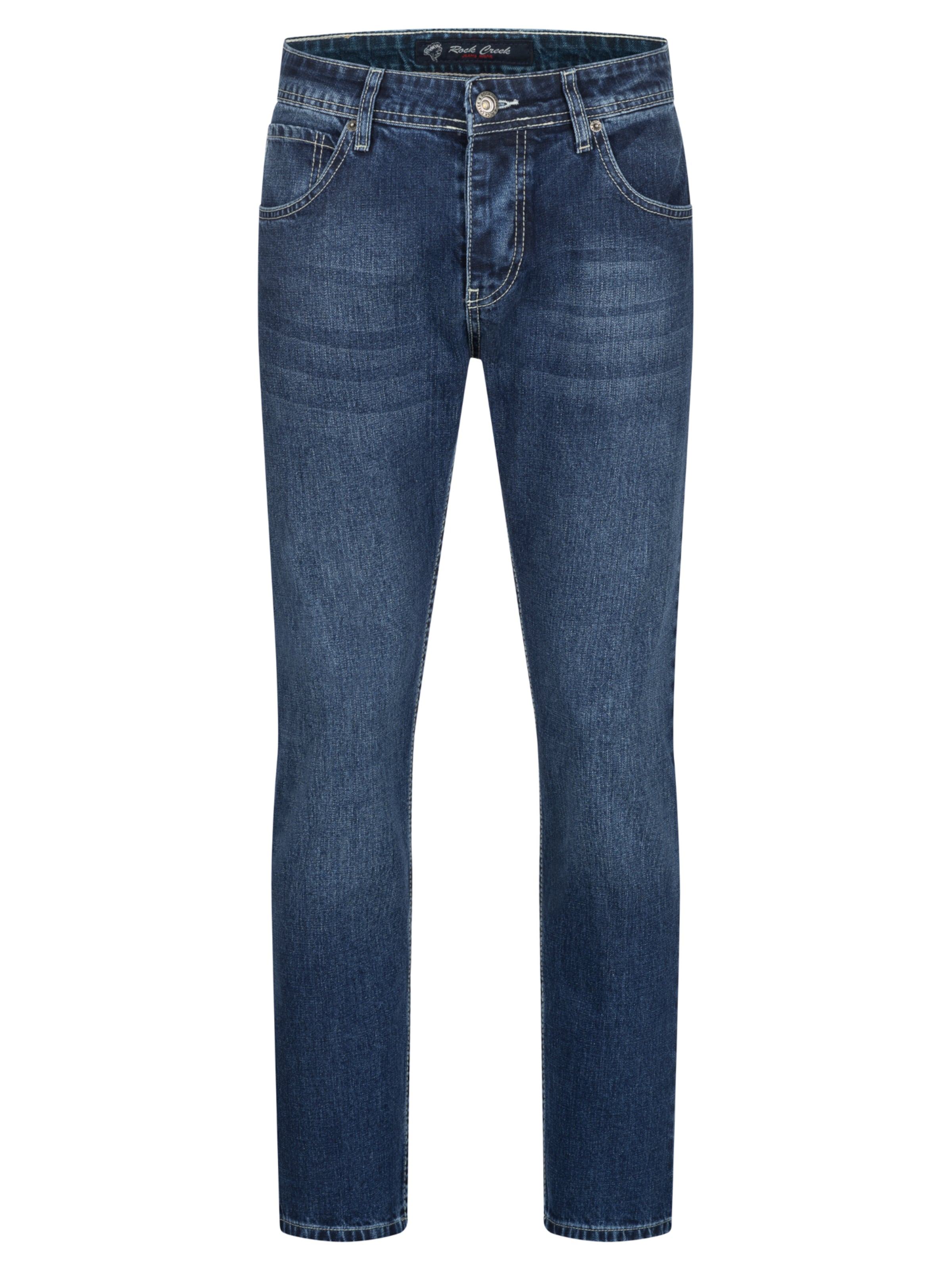 Rock Creek Regular Jeans in Blau: Vorderseite