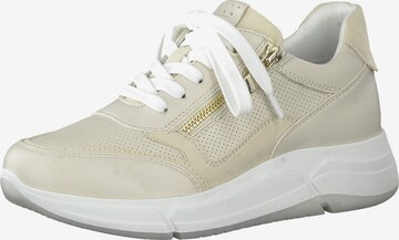 MARCO TOZZI Sneakers laag in Beige: voorkant