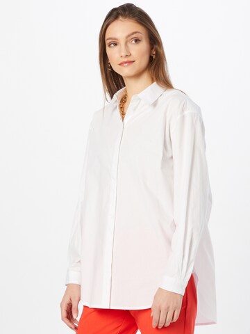 MSCH COPENHAGEN - Blusa 'Haddis' em branco: frente