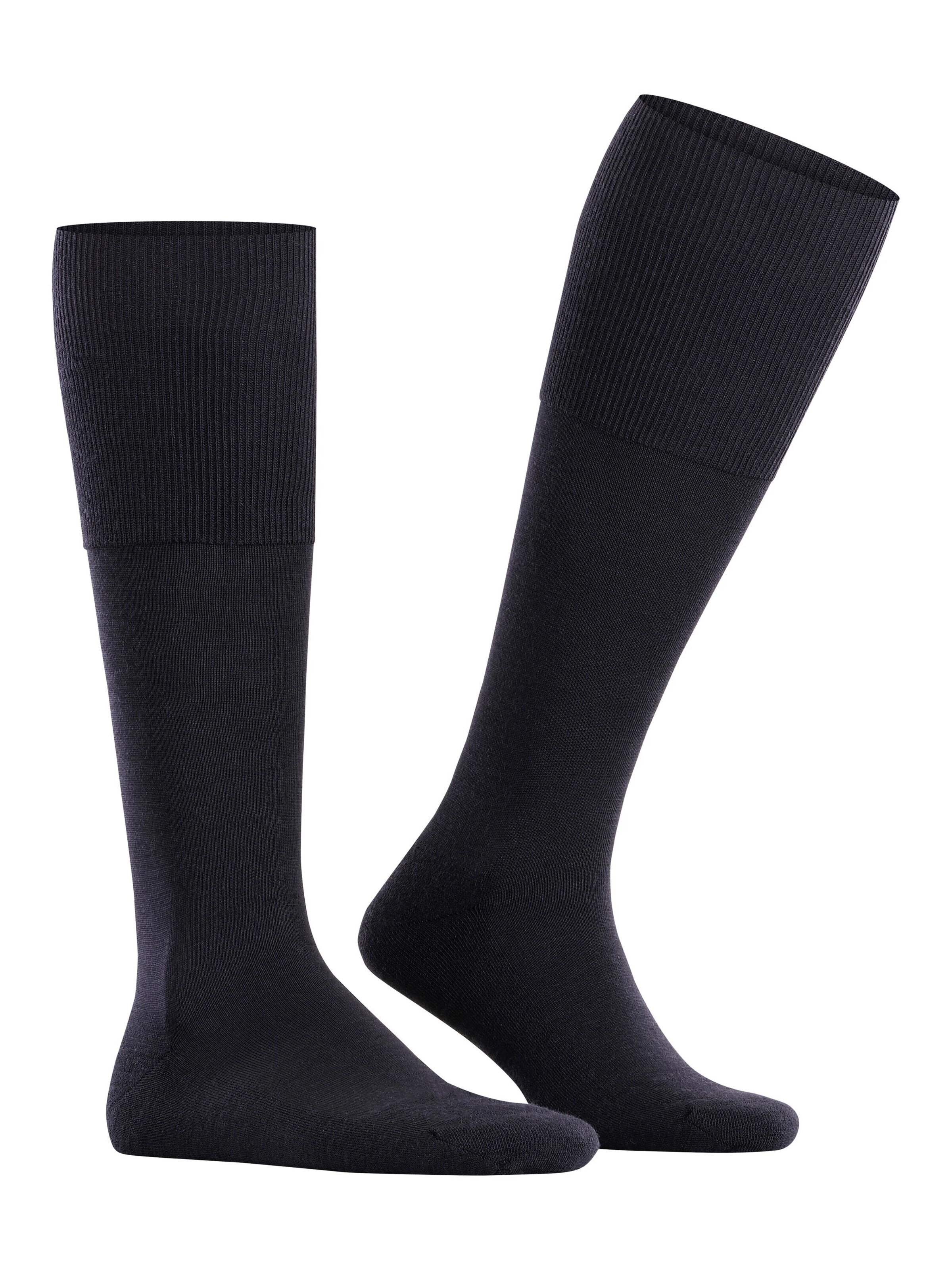 FALKE Knee High Socks 'Airport Plus' in Blue