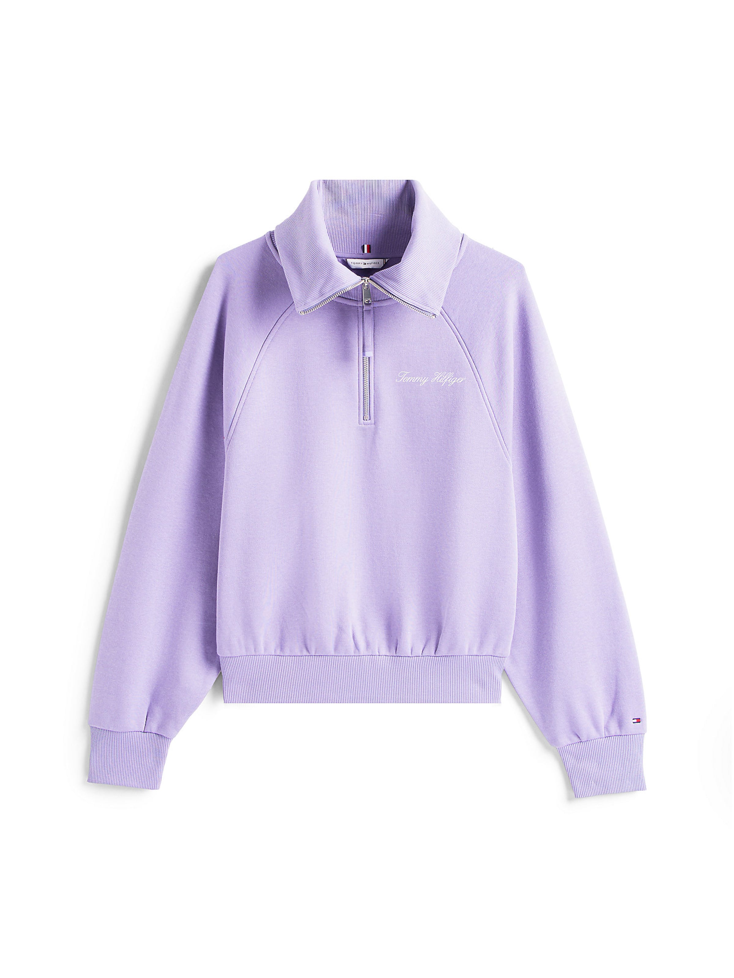 TOMMY HILFIGER Sweatshirt 'Classic' in Lila: Vorderseite