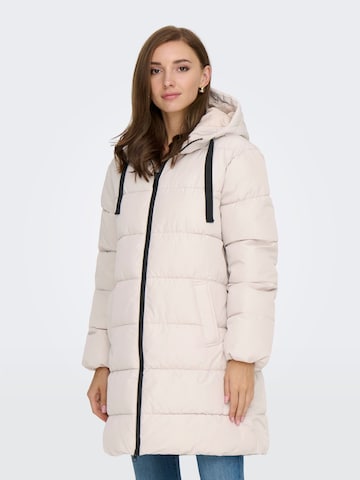 ONLY Tussenmantel 'CLAIR' in Beige: voorkant