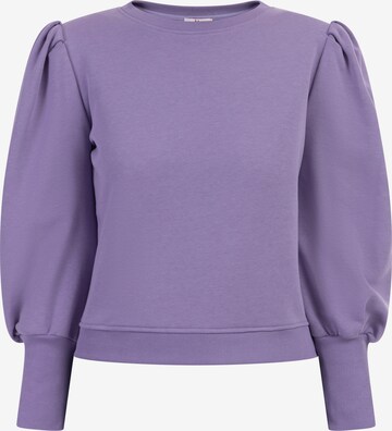 MYMO Sweatshirt in Purple: front