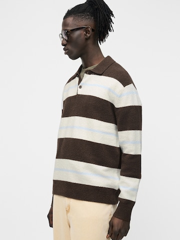 Samsøe Samsøe Пуловер 'Nino' в кафяво