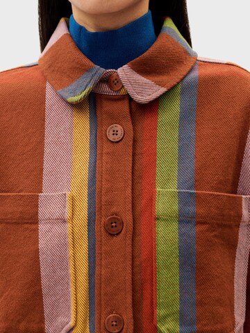 Camicia da donna 'Norita' di Thinking MU in marrone