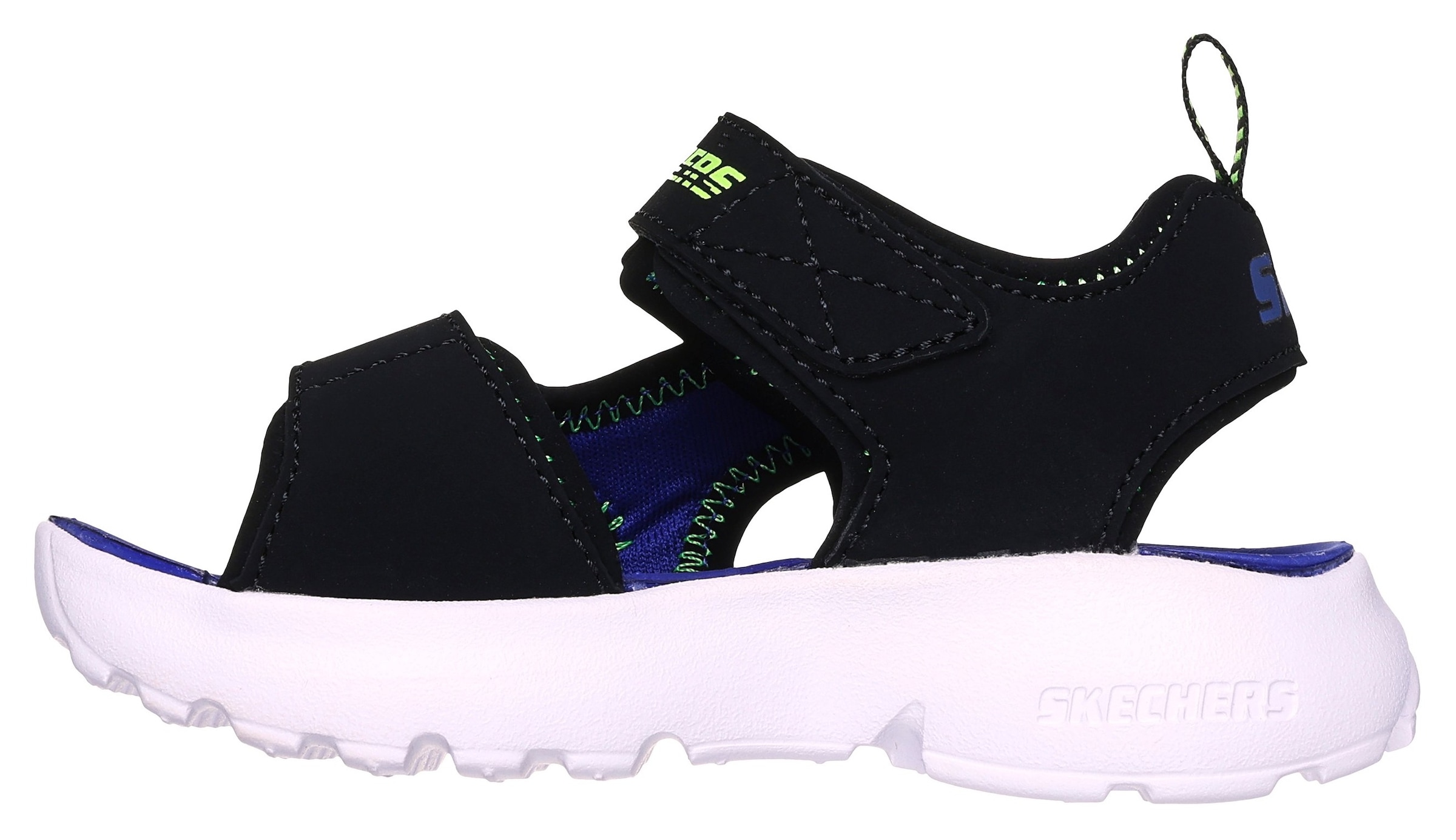 SKECHERS Sandals & Slippers in Black: front