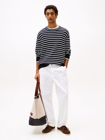 TOMMY HILFIGER Trui 'Breton' in Blauw