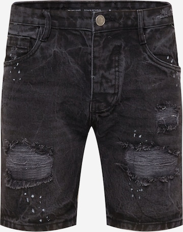 regular Jeans 'OREGON' di BRAVE SOUL in nero: frontale