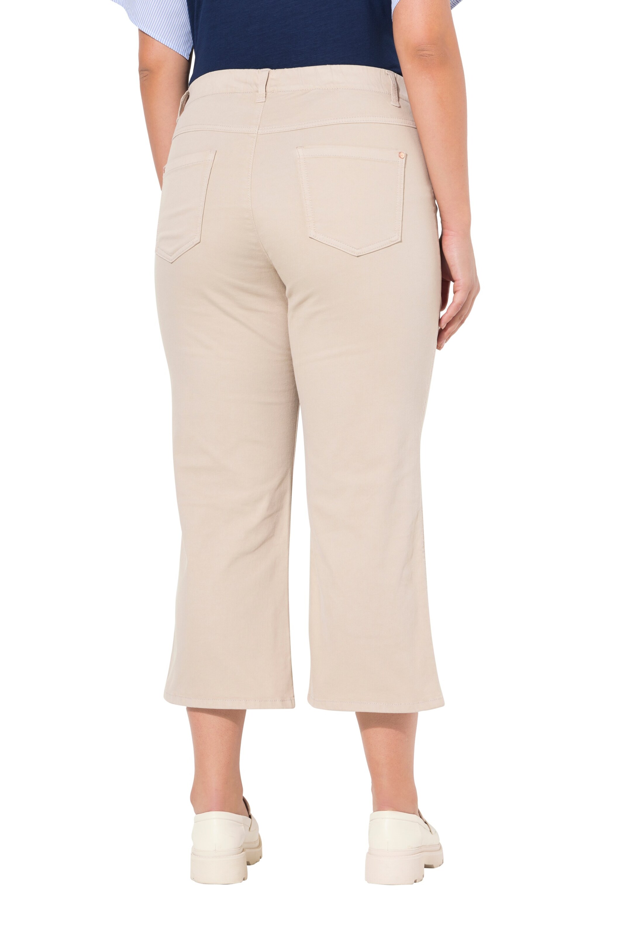 Ulla Popken Regular Jeans in Beige