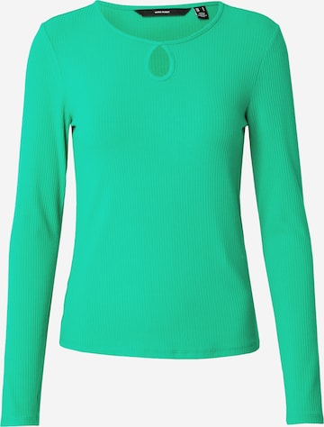 VERO MODA Shirt 'CARINA' in Groen: voorkant