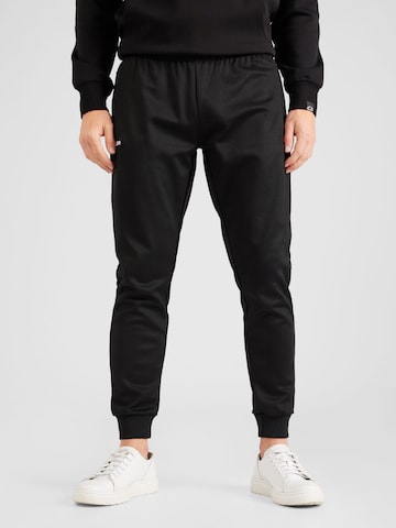 ELLESSE Tapered Pants 'Bertoni' in Black: front