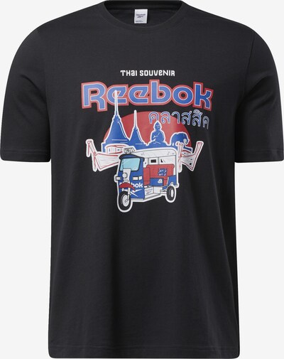 Reebok Classic Shirt in de kleur Blauw / Rood / Zwart / Wit, Productweergave