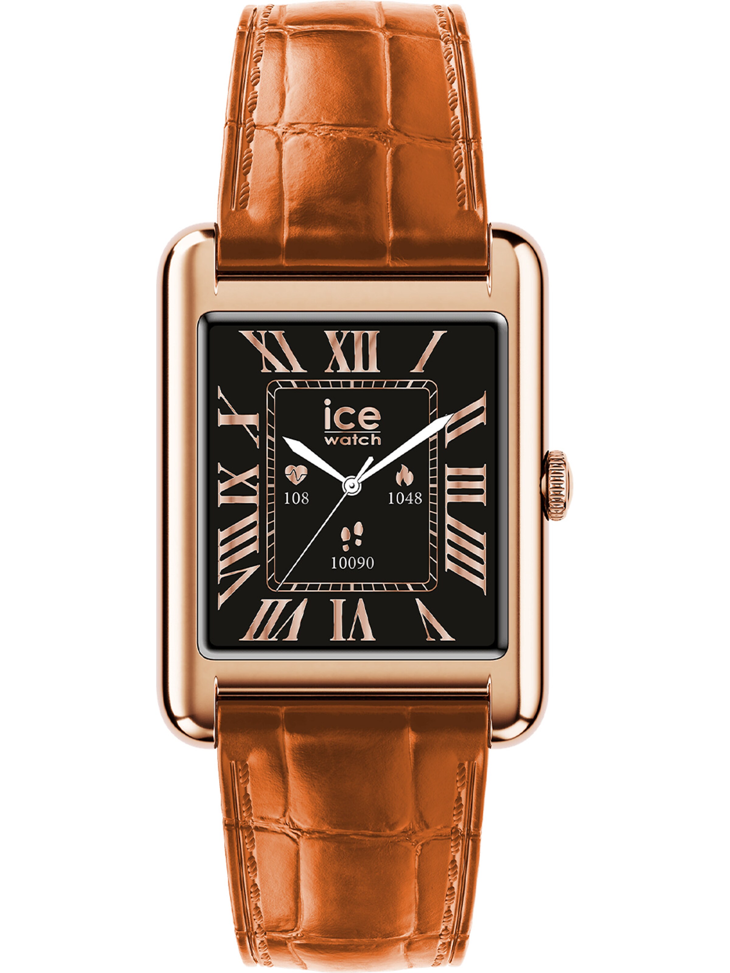 ICE WATCH Uhr in Braun: Vorderseite