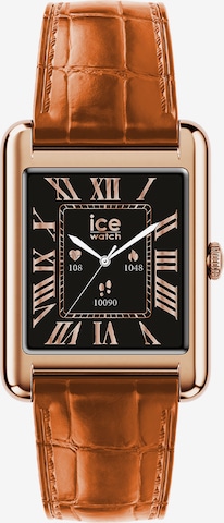 ICE WATCH Uhr in Braun: Vorderseite