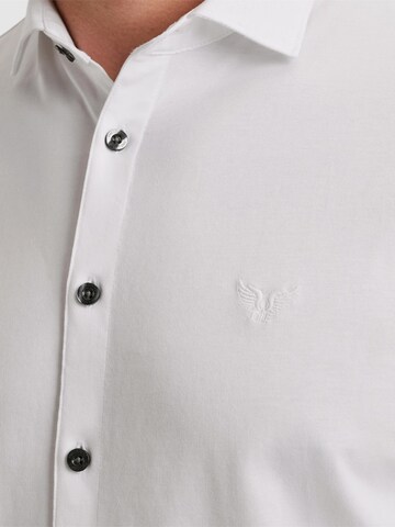 PME Legend - Ajuste regular Camisa 'Shirt in jersey' en blanco
