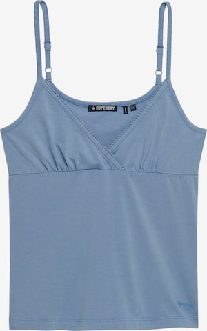 Haut 'Athletic Essentials' Superdry & Co en bleu : devant
