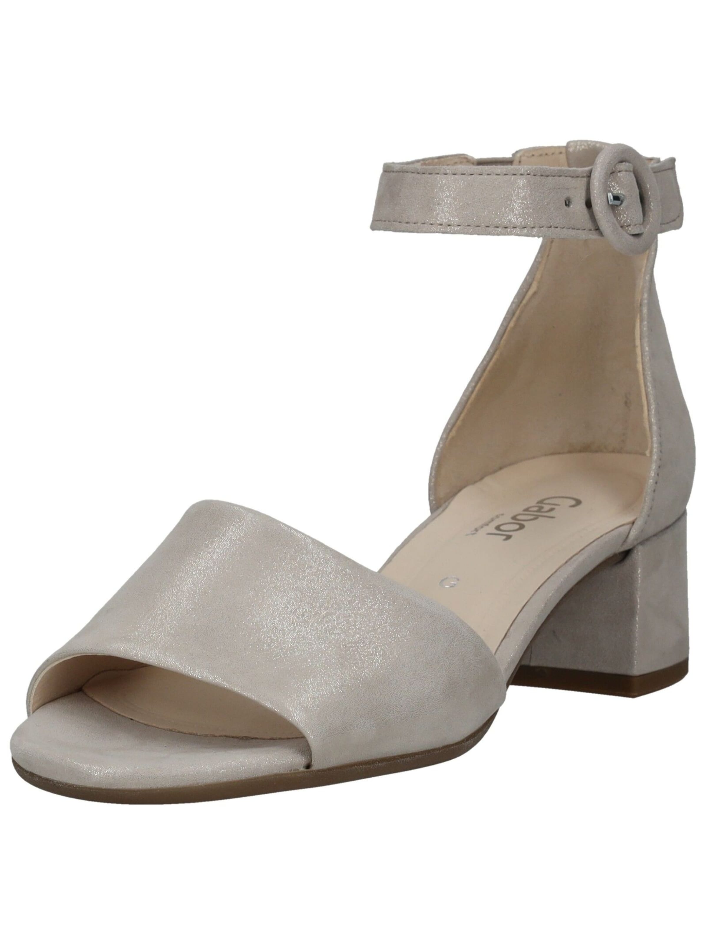 GABOR Sandale in Beige: Vorderseite