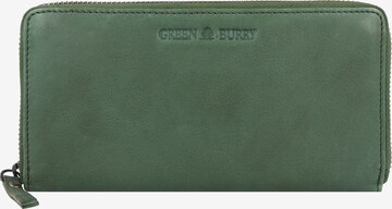 GREENBURRY Wallet in Green: front