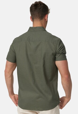 INDICODE JEANS Regular fit Overhemd ' Bravida ' in Groen