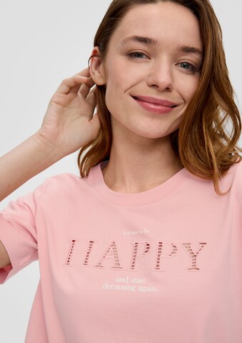 s.Oliver T-Shirt in Pink