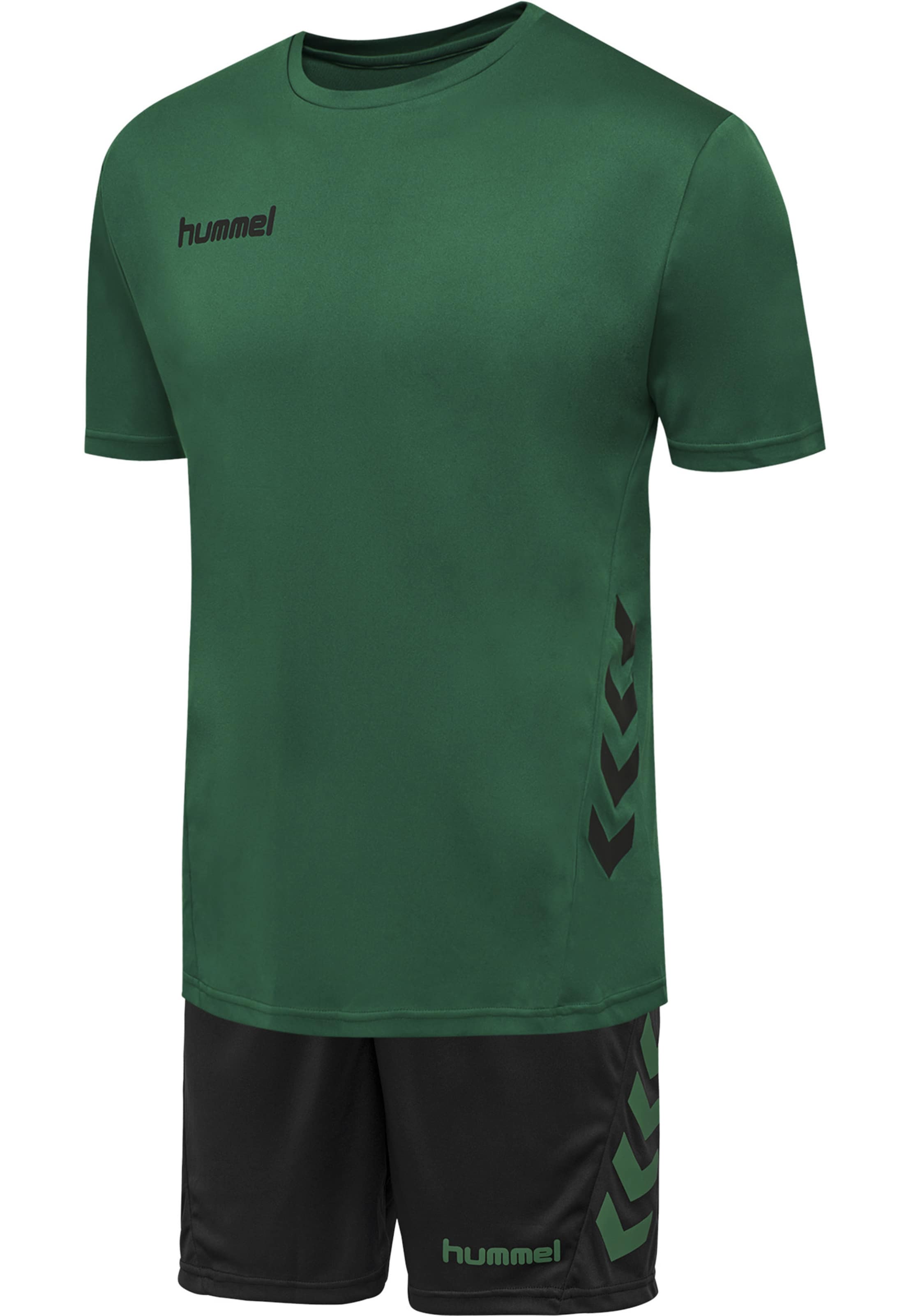 Hummel Træningsdragt i grøn: forside
